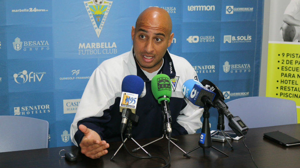 Nafti entrenador Marbella FC