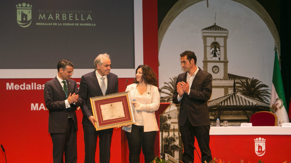 Entrega de la Medalla Ciudad de Marbella