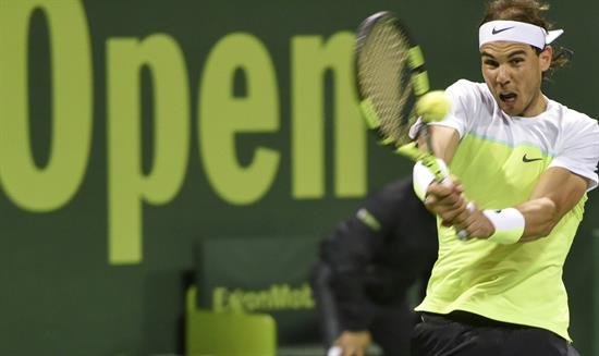 Nadal y Tomic avanzan en el dobles tras superar a Carreño y Sousa