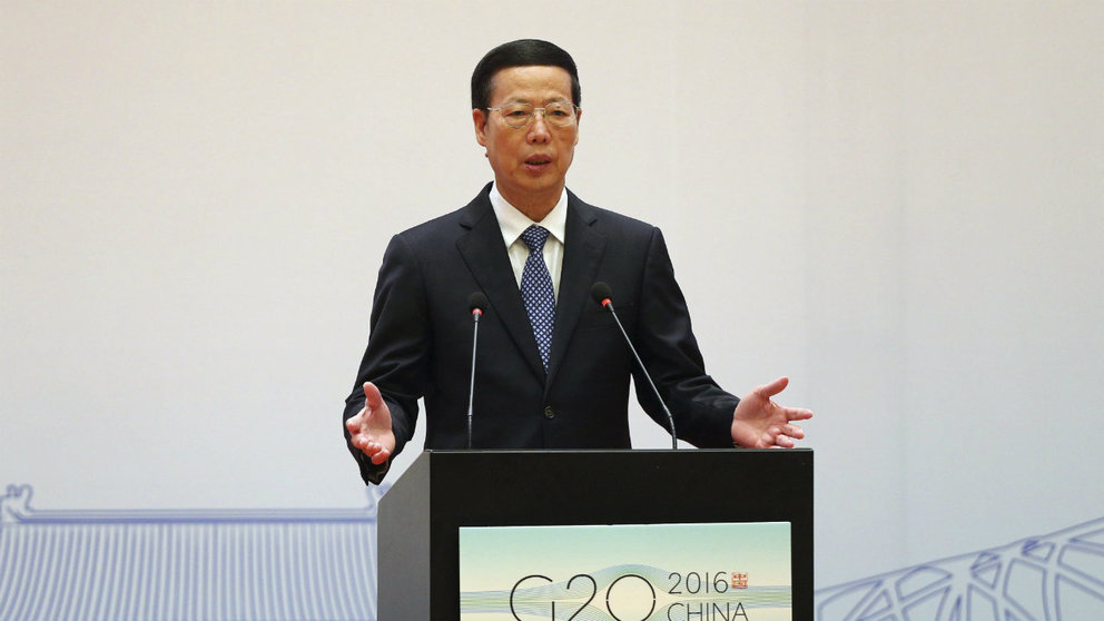 El viceprimer ministro chino Zhang Gaoli