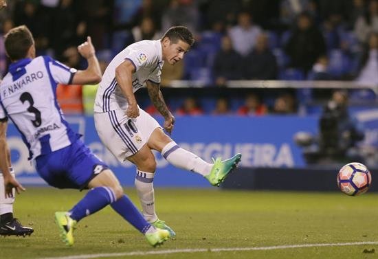 El Real Madrid golea 2-6 al Dépor para superar la derrota en el Clásico