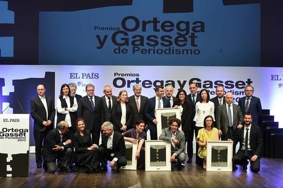 Un periodismo que no miente, clave en la entrega Premios Ortega y Gasset 2017