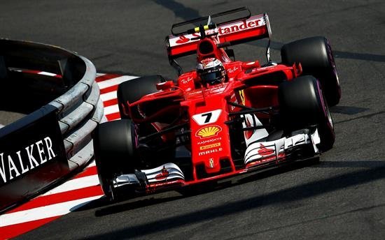 El finlandés Kimi Raikkonen logra la 'pole position' en Mónaco