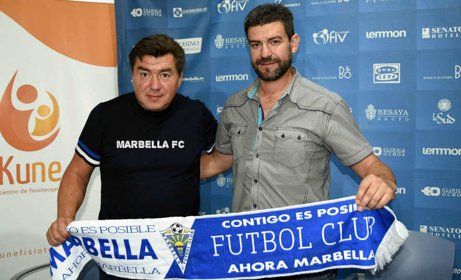 Presentación Entrenador Marbella FC