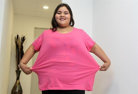 Menor mexicana baja 90 kilos y se prepara para celebrar sus 15 años