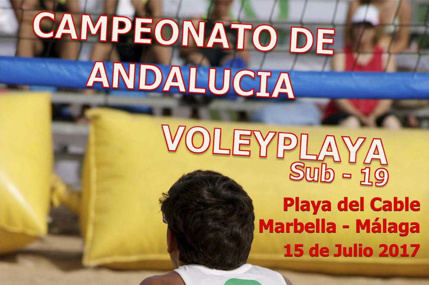 Cartel Campeonato de Andalucía Sub-19