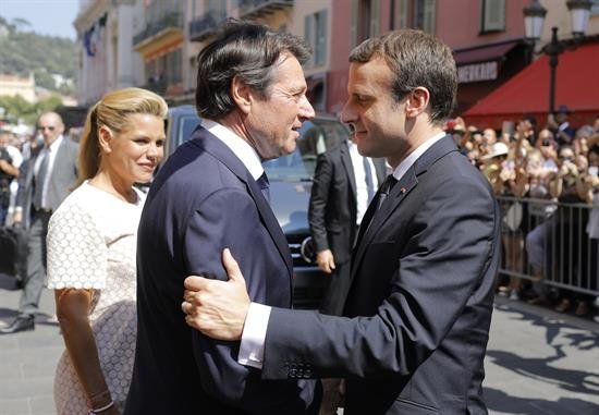 Macron preside los actos por el primer aniversario del atentado de Niza