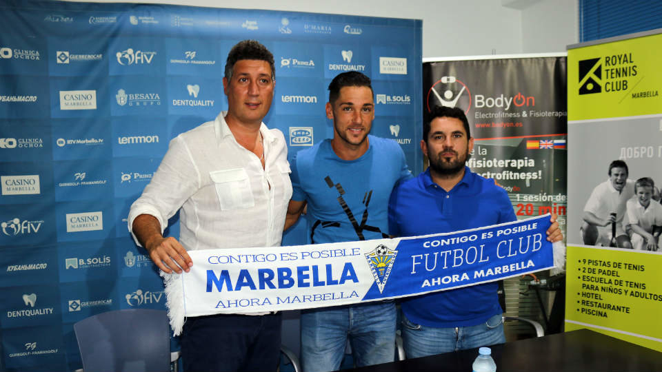 Javi Moreno Marbella FC