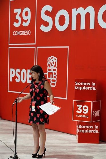 Adriana Lastra (PSOE): "No quiero volver a ver a mi partido roto"