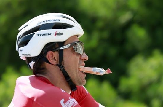 Contador: "Era un final peligroso en el que se podía perder tiempo"
