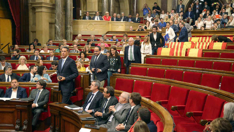 Aprobacion Ley Referendum Cataluña