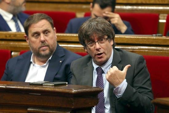 Puigdemont: España no es un régimen democrático y contestaremos con las calles llenas