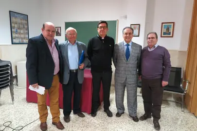 Algunos de los responsables de Cáritas Marbella