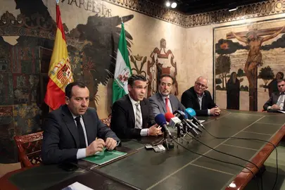 Anuncio del Alcalde y el Consejero de Fomento