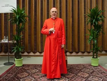 El cardenal Osoro toma posesi&oacute;n de la iglesia romana Santa Mar&iacute;a en Trast&eacute;vere