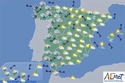 Vuelven las nevadas y los term&oacute;metros se desploman