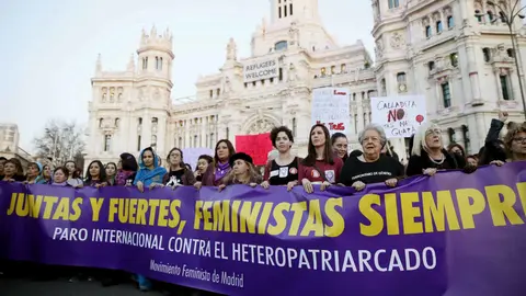Manifestacion Madrid Dia de la Mujer 2017