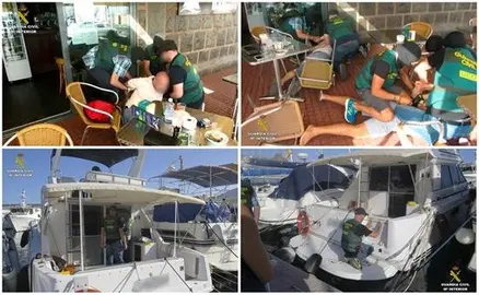 Golpe a una red de narcos en Canarias que introdujo en Europa 400 kilos de coca