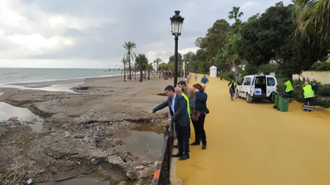 Inundaciones Paseo Maritimo Marbella