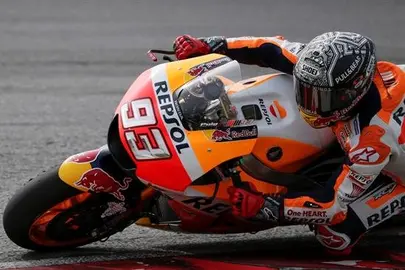 M&aacute;rquez: "Llegamos a un nivel &oacute;ptimo para optar al podio desde el principio"