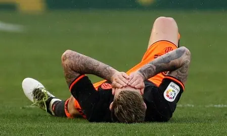 Mina tampoco podr&aacute; jugar ante el Barcelona por una lesi&oacute;n muscular