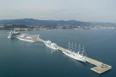 Cruceros en el Puerto de Málaga