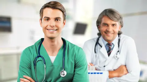 Doctor y enfermero