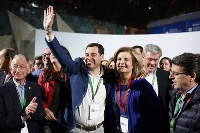 Juanma Moreno, reelegido presidente del PP andaluz con el 95,04% de los votos