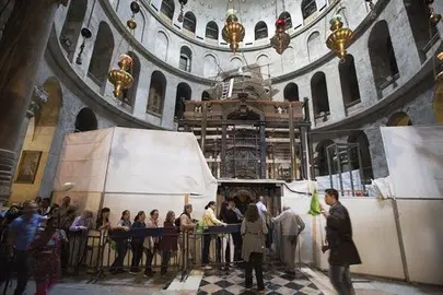 Terminan las obras de restauraci&oacute;n de la Tumba de Jesucristo