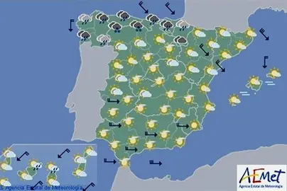 Las temperaturas descender&aacute;n hoy en todo el pa&iacute;s