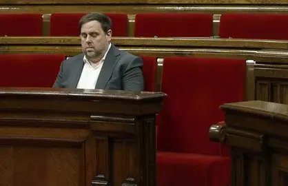 Junqueras defiende constitucionalidad presupuestos y disposici&oacute;n refer&eacute;ndum