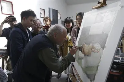 Ant&oacute;nio L&oacute;pez, reconocido en el primer congreso luso de pintura contempor&aacute;nea