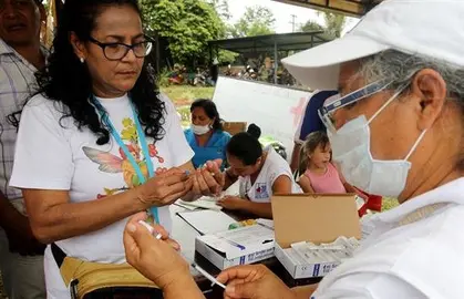 Realizan una campa&ntilde;a de vacunaci&oacute;n a supervivientes de Mocoa para evitar epidemias