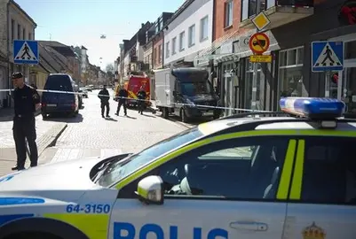 Un cami&oacute;n atropella a varios viandantes en el centro de Estocolmo