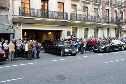 La familia se hace cargo de las cenizas de Chac&oacute;n para llevarlas a Esplugues