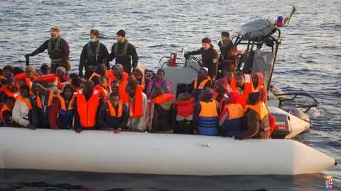 inmigrantes mediterráneo