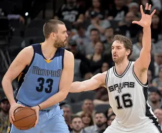 Los hermanos Pau y Marc Gasol ante el decisivo quinto partido