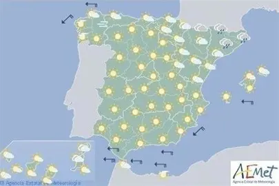 Hoy, tiempo estable en la mayor parte del pa&iacute;s