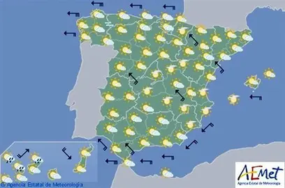 Las temperaturas seguir&aacute;n subiendo hoy