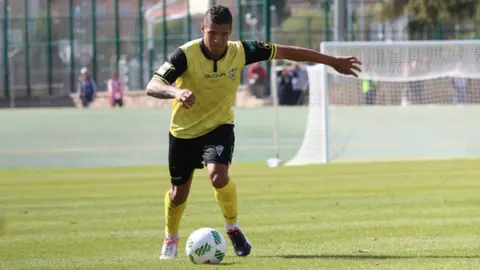 Liuis Carlos, jugador del Marbella FC