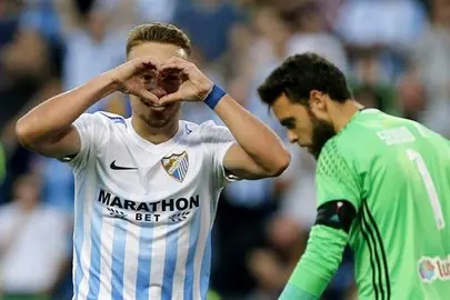 3-0. El M&aacute;laga aprovecha la desgana c&eacute;ltic