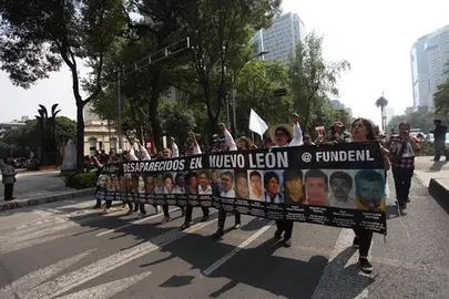 Familiares de desaparecidos marchan para exigir respuestas al Estado mexicano