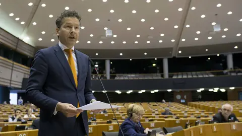 El presidente del Eurogrupo, Jeron Dijsselbloem