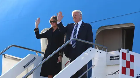 Donald Trump y Melania