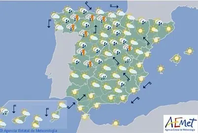 Hoy, el term&oacute;metro sube en casi toda la pen&iacute;nsula