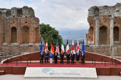 Los l&iacute;deres del G7 inauguran oficialmente la cumbre de Taormina