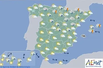 Las temperaturas vuelven a subir a partir de hoy en el oeste peninsular