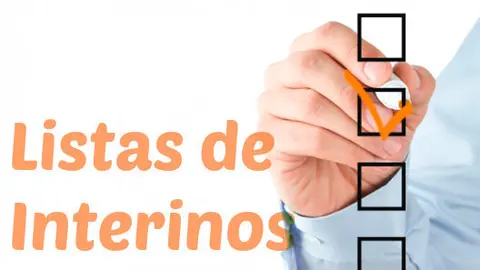 Listas de Interinos