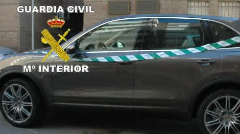 Decomiso vehiculo Guardia Civil