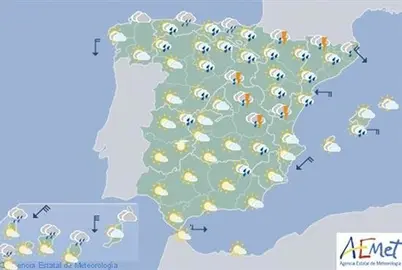 Hoy, descenso generalizado de temperaturas